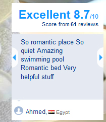 Booking.com review